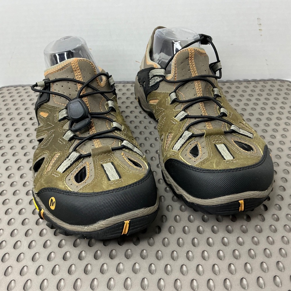 Merrell Waterpro Maipo Mens 11 Hiking Water Shoes Olive Trail Sandals Outdoor